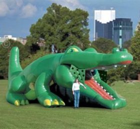 T8-372 Bloco inflável de crocodilo