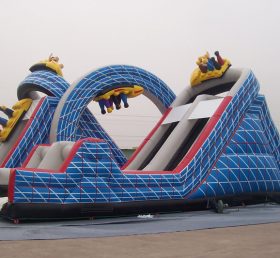 T6-333 Slides infláveis ​​atravessam a escada gigante