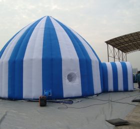 Tent1-30 Tenda inflável azul e branca