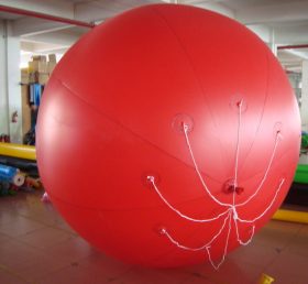 B2-14 Balão vermelho inflável ao ar livre gigante