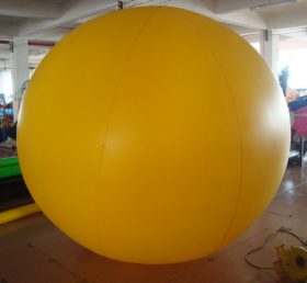 B2-15 Balão inflável amarelo gigante ao ar livre