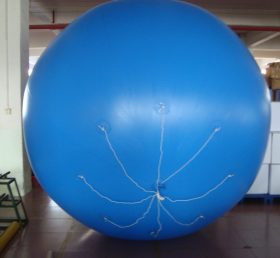 B2-22 Balão inflável azul ao ar livre