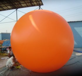 B3-25 Balão laranja inflável para publicidade ao ar livre