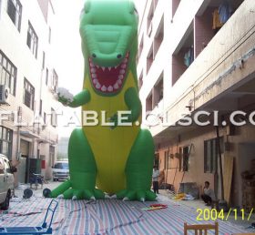 Cartoon1-103 Cartoon inflável de dinossauro