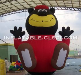 Cartoon1-763 Cartoon inflável urso