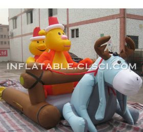 Cartoon1-790 Cartoon inflável de veado Bell & Amp