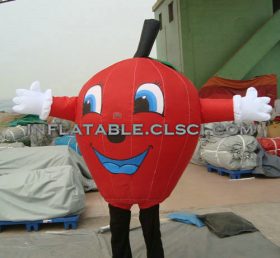 M1-263 Cartoon móvel inflável vermelho