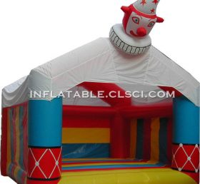T2-174 Trampolim inflável palhaço feliz