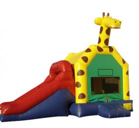 T2-1030 Trampolim inflável girafa