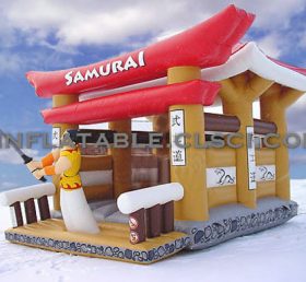 T2-1058 Trampolim inflável ninja
