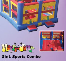 T2-1097 Trampolim inflável comercial