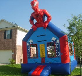 T2-1149 Trampolim inflável super-herói Homem-Aranha