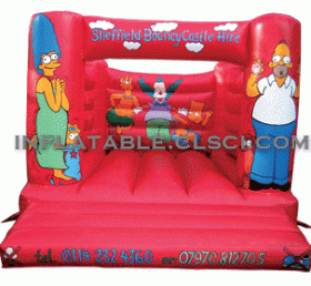 T2-1220 Trampolim inflável Simpson
