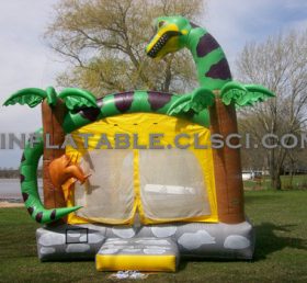 T2-1345 Trampolim inflável de dinossauro