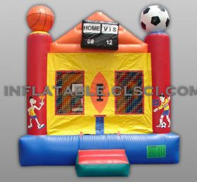 T2-1425 Trampolim inflável de futebol