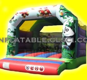 T2-1457 Trampolim inflável de panda