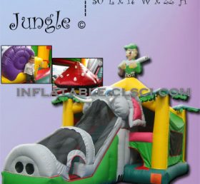 T2-1594 Trampolim inflável de elefante