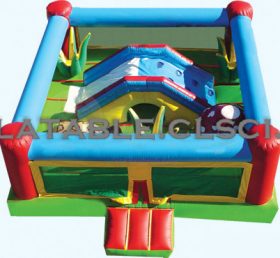 T2-1740 Trampolim inflável de fazenda