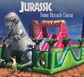 T2-199 Trampolim inflável de dinossauro
