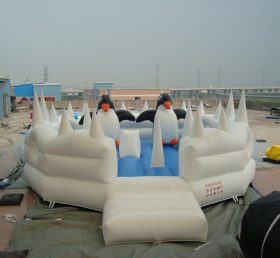 T2-2843 Trampolim inflável de golfinho