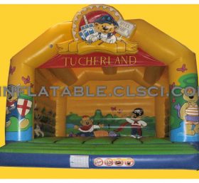 T2-2162 Trampolim inflável de urso
