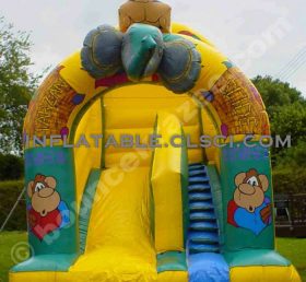 T2-2218 Cadeira de balanço inflável de desenho animado