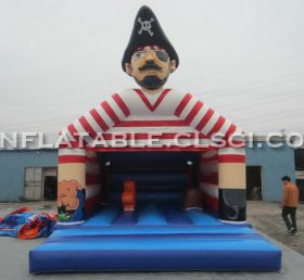 T2-2490 Trampolim inflável pirata