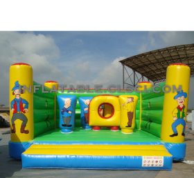 T2-2509 Trampolim inflável cowboy ocidental