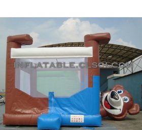 T2-2606 Trampolim inflável de urso