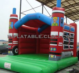 T2-2658 Trampolim inflável de caminhão de bombeiros