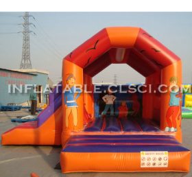 T2-2809 Trampolim inflável ao ar livre