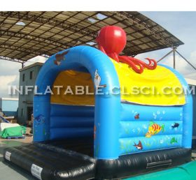 T2-2823 Trampolim inflável polvo