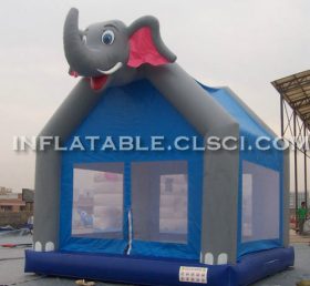 T2-2876 Trampolim inflável de elefante
