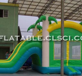 T2-2905 Trampolim inflável com tema de selva