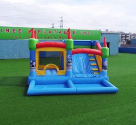 T2-3037 Castelo inflável três-em-um