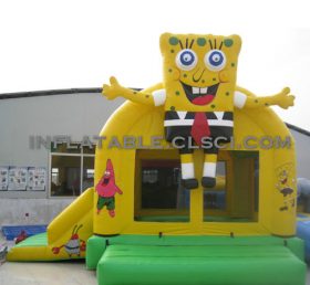 T2-3054 Bob Esponja Saltando Castelo