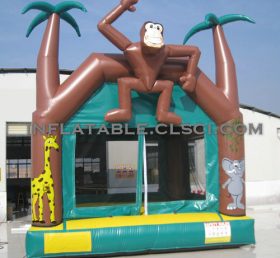 T2-3104 Trampolim inflável de macaco