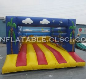 T2-3187 Trampolim inflável com tema de selva