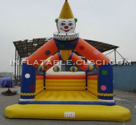 T2-405 Trampolim inflável palhaço feliz