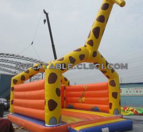 T2-446 Trampolim inflável girafa