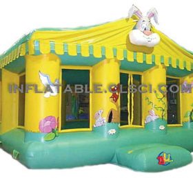 T2-456 Trampolim inflável de coelho