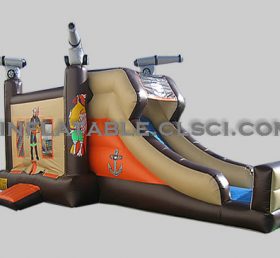 T2-678 Trampolim inflável espacial