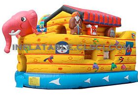 T2-861 Trampolim inflável pirata
