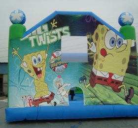 T2-875 Bob Esponja Saltando Castelo