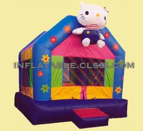 T2-959 Trampolim inflável Hello Kitty