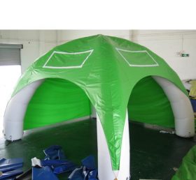 Tent1-310 Tenda inflável de cúpula de publicidade verde