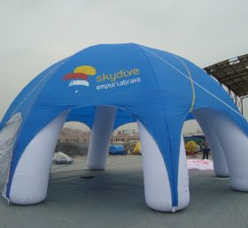 Tent1-367 Tenda inflável de cúpula de publicidade