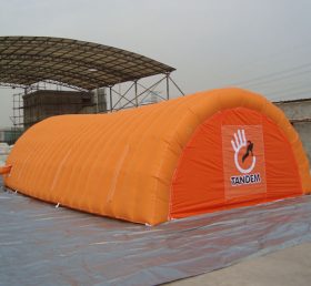Tent1-373 Tenda inflável laranja