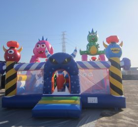 T6-467 Parque de diversões inflável gigante monstro grande trampolim playground
