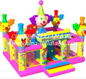 T2-3325 Castelo inflável de palhaço